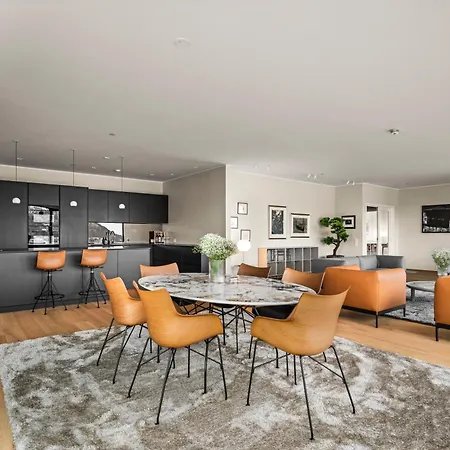 Bellevue Penthouse - Exclusive Design アパート ベルゲン