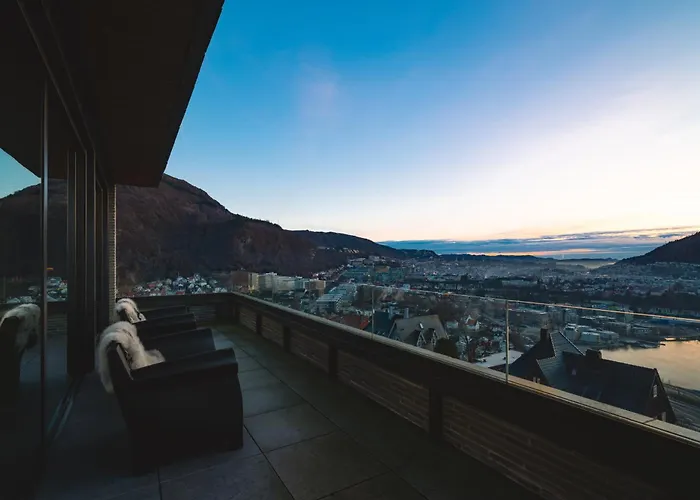 Bellevue Penthouse - Exclusive Design Leilighet Bergen