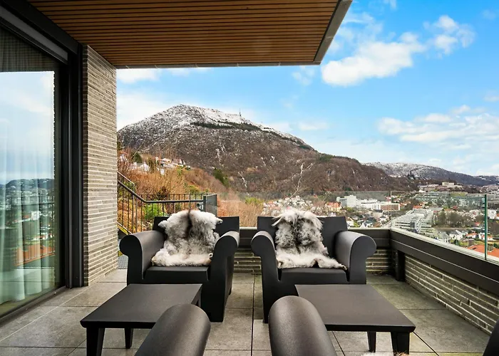 Bellevue Penthouse - Exclusive Design Apartment Bergen