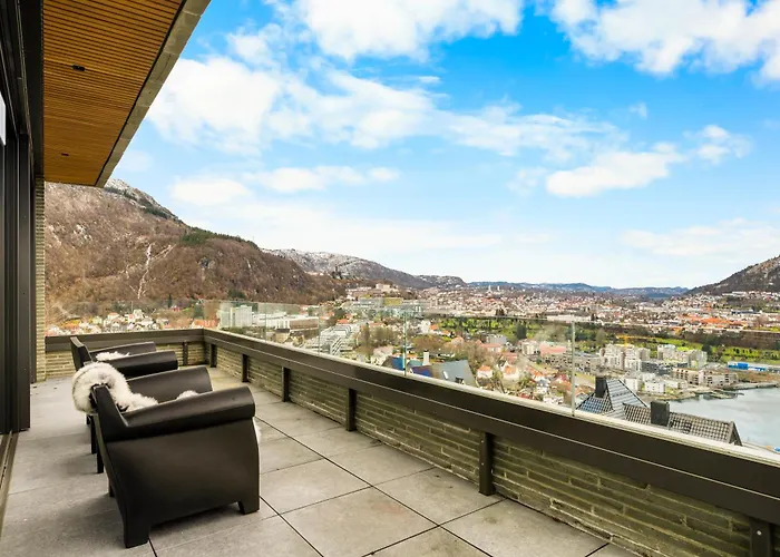 Daire Bellevue Penthouse - Exclusive Design Bergen